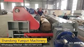 8ft log debarker machine for Plywood Production line Plywood veneer Peeling line.