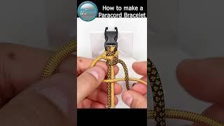 Learn How to Make a Paracord Bracelet #shorts