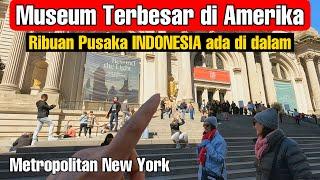Masuk Museum Amerika Melihat Benda Pusaka milik Indonesia .
