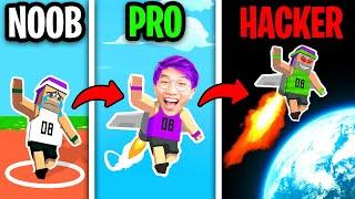 NOOB vs PRO vs HACKER In JETPACK JUMP? MAX LEVEL