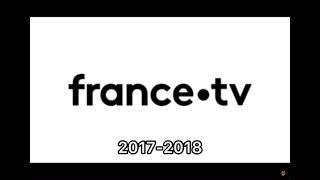 Historical logos of France tv