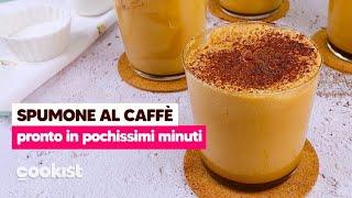 Spumone al caffè facile e pronto in pochissimi minuti