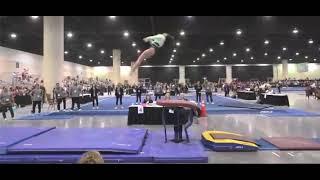 Zoe Johnson 9.925 Vault Development Program National Championships