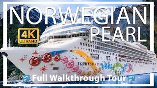 Norwegian Pearl  Full Walkthrough Ship Tour & Review  Ultra HD wide View  Norwegian Cruises