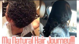 My Natural Hair Journey Pictures included