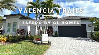 Valencia Trails  Estero Floor Plan by GL Homes  Naples Florida New Construction Homes