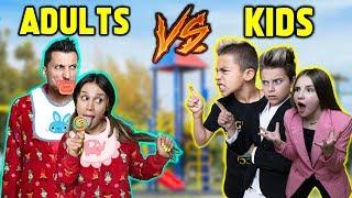 KIDS Turn Into ADULTS & PARENTS Turn Into KIDS *CHALLENGE*  The Royalty Family