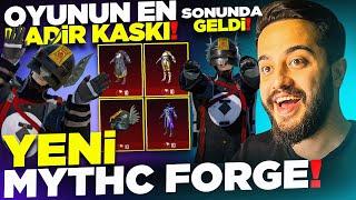 YENİ MYTHC FORGE GELDİ EN NADİR KASK ve MASKELİ MEDYUM SETİ PUBG Mobile