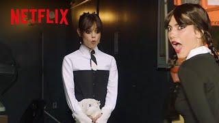 Jenna Ortega Surprises a Wednesday Cosplayer  Netflix