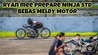 MELDY MOTOR COMEBACK ‼️  PREPARE DRAGBIKE 402M