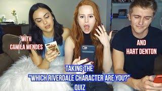 Taking Riverdale Quizzes with Camila Mendes and Hart Denton Madelaine Petsch