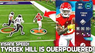 Super Bowl Tyreek HIll is OVERPOWERED INSANE SPEED Madden 21