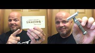 First look at the West Coast Shaving Stainless Steel Safety Razor