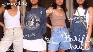 thrifting my dream wardrobe try-on haul