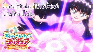 Cure Finale Transformation  Delicious Party Precure English Fandub