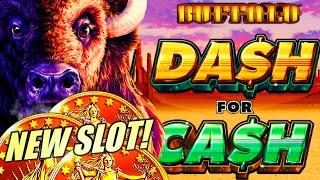 NEW BUFFALO DASH FOR CASH  BEST BUFFALO GAME YET? Slot Machine ARISTOCRAT GAMING