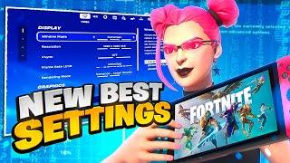 *UPDATED* BEST Nintendo Switch Settings For FAST Edits + AIMBOT
