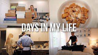 VLOG back home in PA  organizing & settling in + homemade vodka sauce pasta 