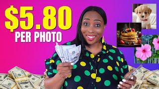 Sell Your Photos Online & Earn $5.80 PER PHOTO Easy Passive Income