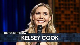 Kelsey Cook Stand-Up Relationship Labels Playing Foosball in Las Vegas  The Tonight Show