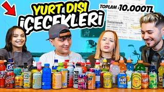 YURT DIŞI İÇECEKLERİNİ DENEDİK   *Asla Bulamazsınız  @GamzeKarta @aysudeornek