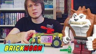 LEGO Черепашки #4 - The Shellraiser Street Chase Lego TMNT - Brickworm