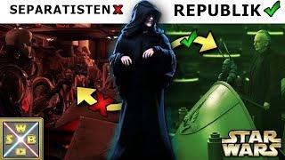 STAR WARS Warum PALPATINE die REPUBLIK und nicht die SEPARATISTEN für sein IMPERIUM aussuchte