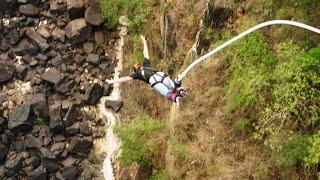 Прыжок в водопад Виктория - попытка преодоления инфернального страха высоты. Мост Зимбабве – Замбия