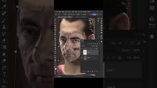 Face Swap in photoshop #tutorial #photoshop #shortsvideo