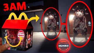 DO NOT ORDER HAPPYS HUMBLE BURGER FARM HAPPY MEAL AT 3AM OR EVIL HAPPY WILL APPEAR  HAPPY IS REAL?