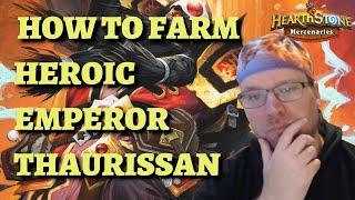 HEROIC Emperor Thaurissan bounty guide Hearthstone Mercenaries Blackrock Mountain