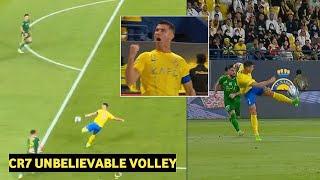 Cristiano Ronaldos Sunning Left-Footed Volley For Al Nassr vs Al Khaleej