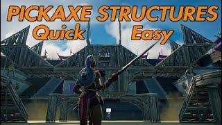 Fortnite* Destroy Enemy Structures with a Pickaxe Week 4 Chapter 2 Season 5.