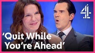 Susie Dent Bites BACK  Jimmy Carr Vs Susie Dent  Cats Does Countdown  Channel 4