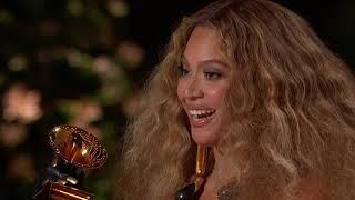 Beyoncé Wins Best R&B Performance  2021 GRAMMY Awards Show Acceptance Speech