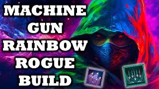 My NEW Machine Gun Rainbow Rogue Build In Diablo 4  INSANE In Endgame  Level 50-100 Guide