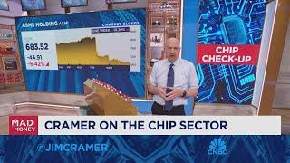 Jim Cramer talks chip stocks after ASMLs disappointing results