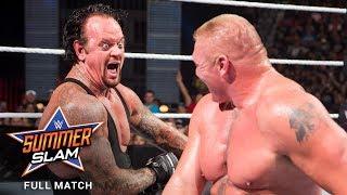 FULL MATCH - Brock Lesnar vs. The Undertaker SummerSlam 2015