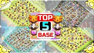 Top 5 Best TH16 WAR BASE with COPY LINK 2024 #COC TH16 Base anti 3 star