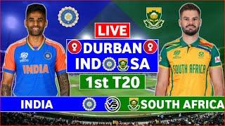 South Africa vs India 1st T20 Live Scores  SA vs IND 1st T20 Live Scores & Commentary  IND innings