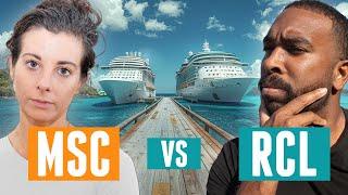 We Tried Two Cruise Ships At The Same Time  Royal Caribbean vs MSC