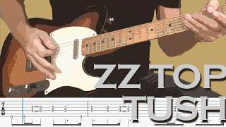 TUSH - ZZ TOP Guitar Lesson with Tabs