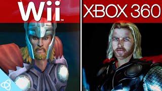 Thor God of Thunder - Wii vs. PS3X360  Side by Side