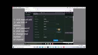 Adding Dahua XVR into another XVR or Dahua NVR into another NVR for backupmonitoring