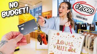 Giving my DAUGHTER my CARD for 24 HOURS *No Budget Shopping*