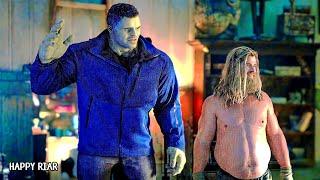 Rocket And Hulk Meet Fatty Thor  Funny Scene in Hindi  Avengers endgame Hindi