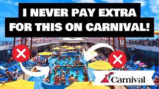 9 Things I Dont Pay Extra for on Carnival Cruises To Save Money