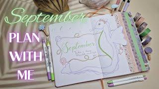 September Plan with me full monthly set up