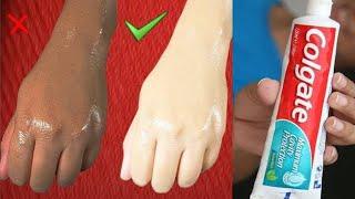 Hand Foot Whitening With Toothpaste And Baking Soda  Hatho Pairo Ko Gora Karne Ka Tarika 