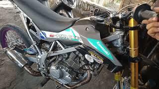 modal porting dan papas noken as cek sound KLX #klx150 #klx #klxstdporting#klx150bf